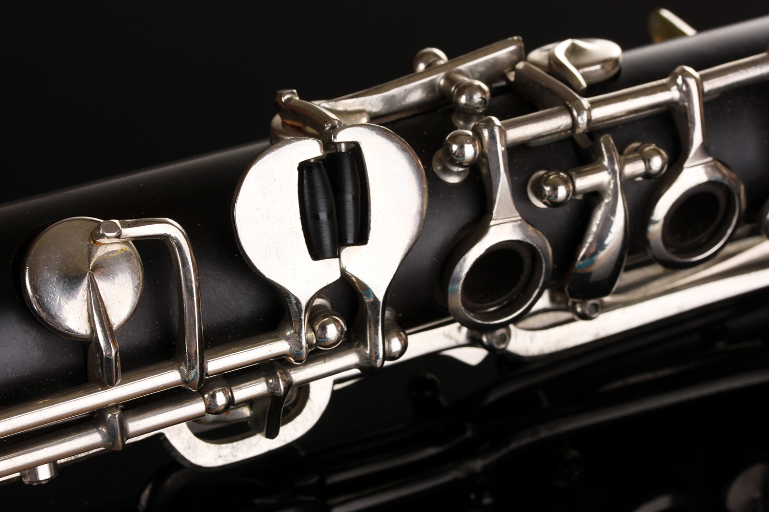 Close-up photo of clarinet