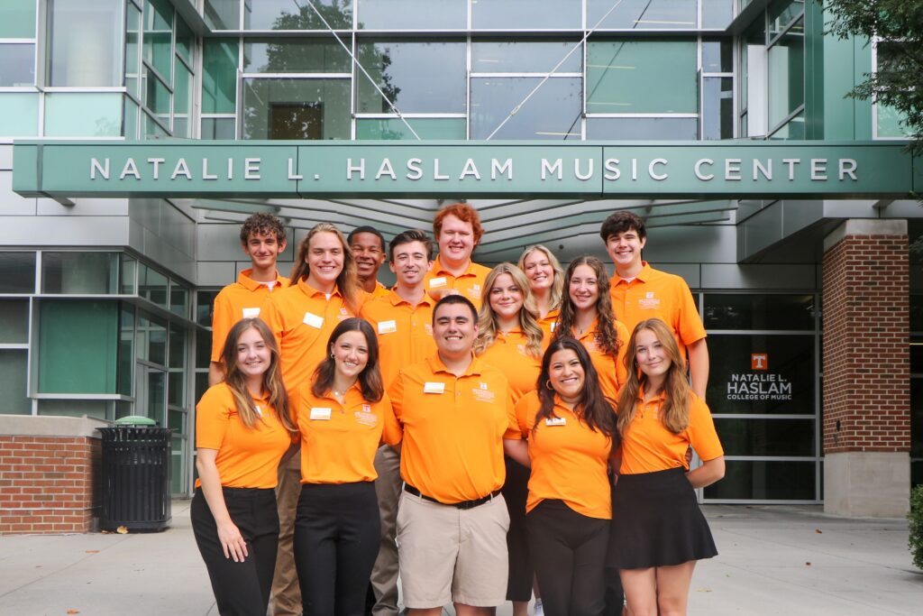 Group photo of our student ambassadors.